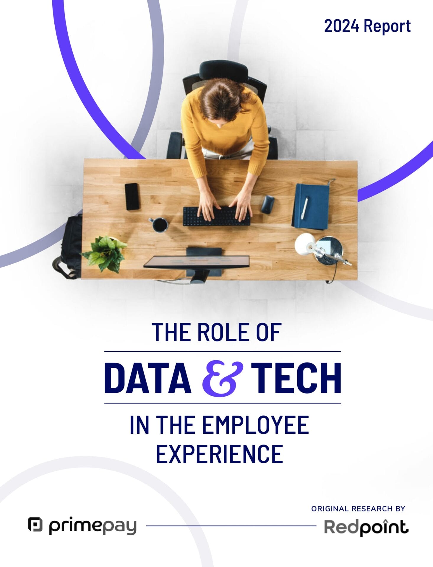 Cover image of 2024 The Role of Data & Tech in the Employee Experience Report